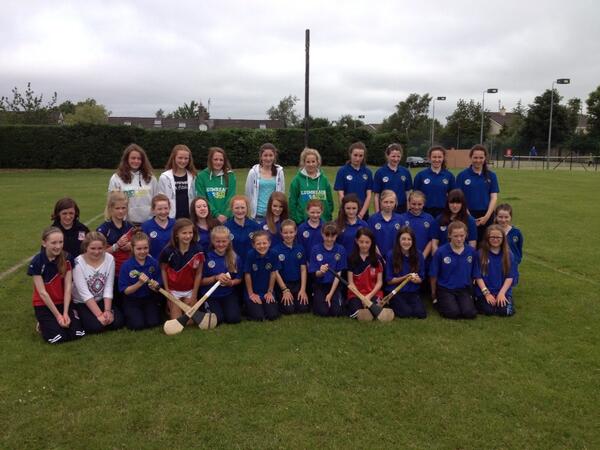 MonaleenCamogie's tweet photo. The essence of the feile experience..new friends made.. great camogie played..@portaferrygac @Feile2013Lim http://t.co/sapmApj4rZ