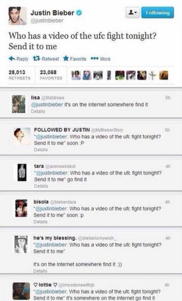 WordsOfAnais's tweet photo. MDRRRR les Beliebers vous êtes énormes >>>>> http://t.co/bATfPrlNx4
