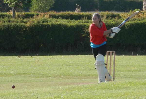 Beckywardy's tweet photo. A Brit weekend!  Next stop The Ashes! Time to #Rise 
Show your support and give the game a go, i did. #Cricketfamily http://t.co/242qGNu10b