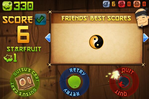 Fruit Ninja with Friends