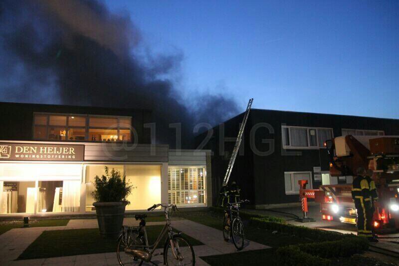 Brand in bedrijfsverzamelpand Brand in bedrijfsverzamelpand