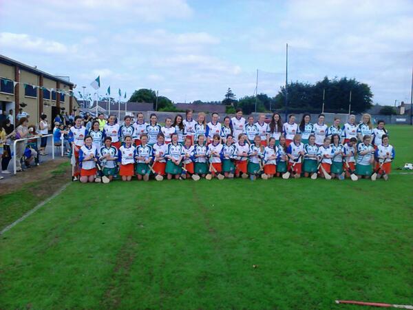 Mayocamogie's tweet photo. @BallybrownC and Na Brideoga together before Fridays @Feile2013Lim game. Lasting memories and lifelong friendships. http://t.co/bITHkoSSgj