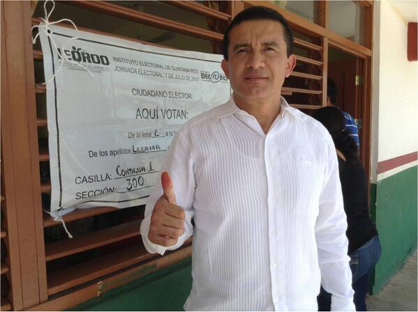 Yo ya voté... No esperes más para hacerlo, aún estás a tiempo <a href="/IEQROO_oficial/">IEQROO</a> garantiza tu voto libre y secreto