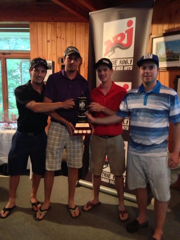Jbids1's tweet photo. Yessir boys @chamby_11 @veilleuxsimon @TimNormandin # champion#nrjcup#2013 #golf http://t.co/kte9bynoyS