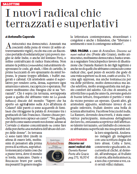 danielaranieri's tweet photo. Gli AristoDem, «frullati dentro una bolla di scienza alternativa. Facoltose braccia del nulla» Antontello Caporale http://t.co/Tj4DzP3JZ7