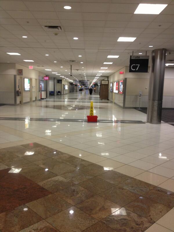 ATL at 0:49. Not much to do & not much hustle & bustle like during the day #ATLAfterHours #getmehomealready