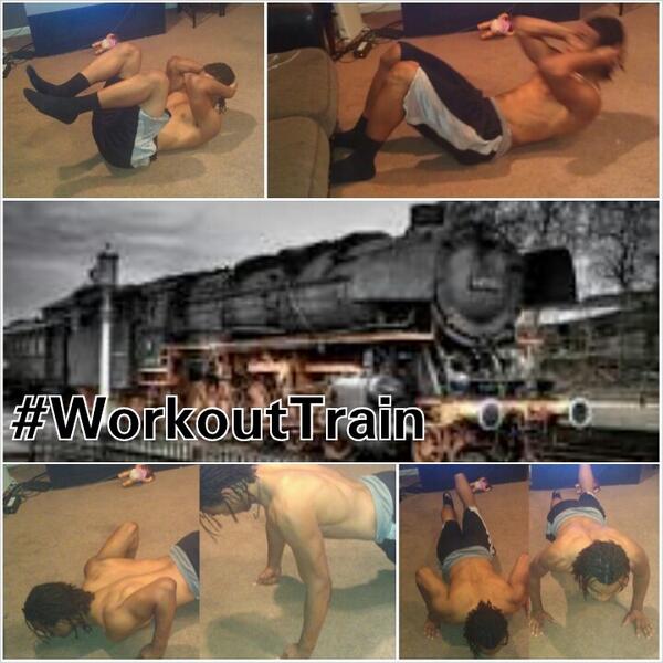 KCurry_ShiNe's tweet image. #WorkoutTrain #Pushups #KnuckleUps #AbWorkouts #Wooooork