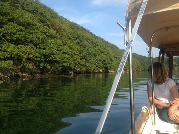 foweypicnicboat's tweet photo. Is there anywhere more beautiful than on the River #Fowey when the weather is like this http://t.co/BVvoSpETbA