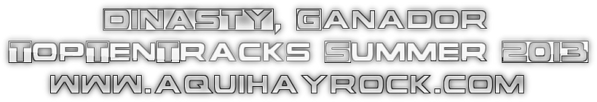 DinastyBurgos's tweet photo. Ganadores del #toptentracks2013 del portal @AquihayRock  con nuestro tema http://t.co/GutNdJ82wo Gracias a todos!! http://t.co/R8EyzqrekQ