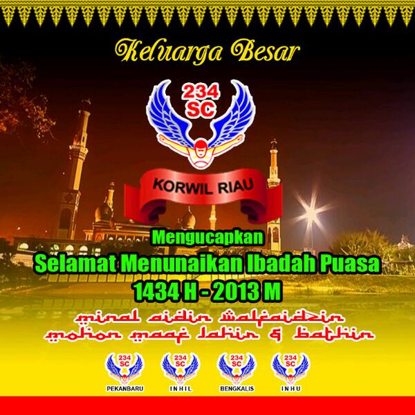 Maaf lahir batin saudara2 <a href="/234SCBogor/">234ScBogor</a> <a href="/234SCjabar/">234SC Jawa Barat</a> <a href="/234ScJakbar/">234 SC Jakarta Barat</a> <a href="/234scJakpus/">234scJakpus</a> <a href="/234scjakut/">234sc Jakarta Utara</a> <a href="/234SCJambi/">234 SC Jambi</a> <a href="/234SCKabBekasi/">234SCKab.Bekasi</a>