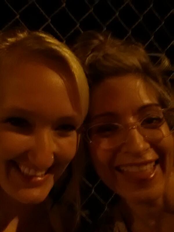 Debhopey's tweet image. Before things went, well.....you know. #PRparty @ecpr13