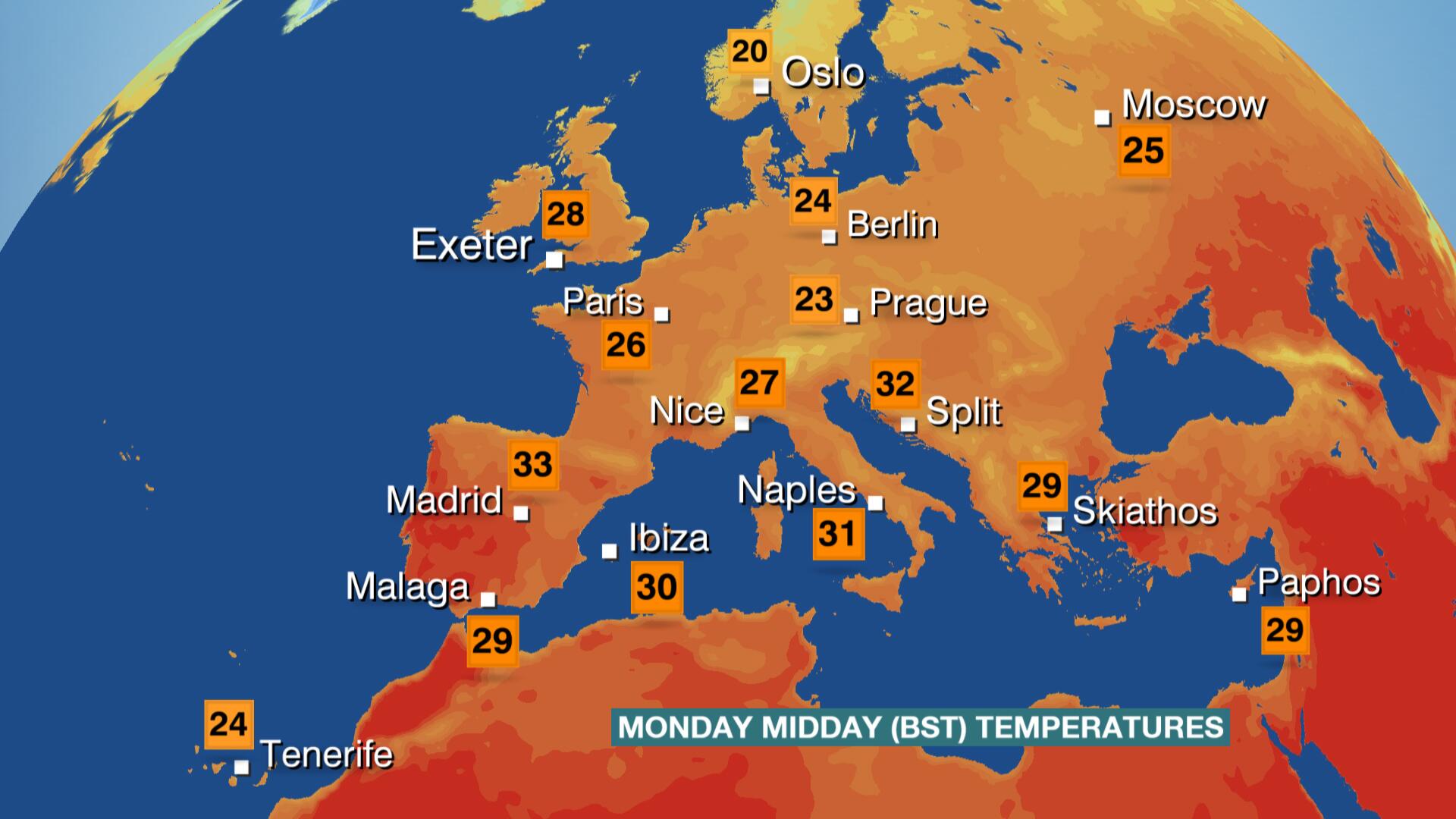 Bbc World Weather Map