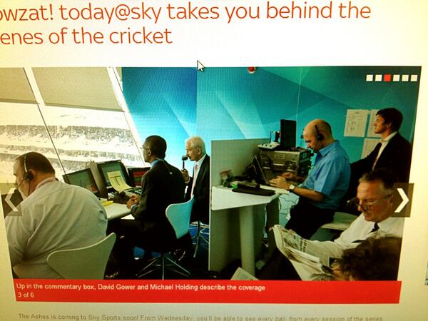 tomcrump's tweet image. Cropping up everywhere these days! #behindthescenes #commbox #greatgearsinthecorner