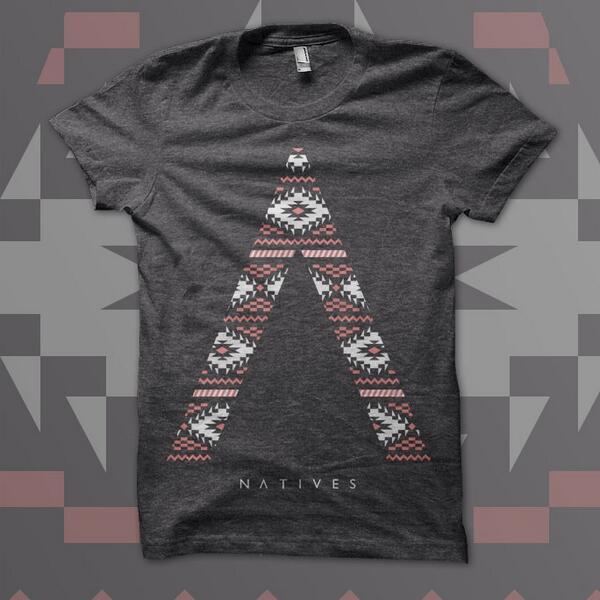 follownatives's tweet photo. 'Aztec' tee is almost sold out. XL's all gone. There is 1x S, a handful of M and 1x L at http://t.co/RCqBp4fDOX http://t.co/BfxZWVlvMV