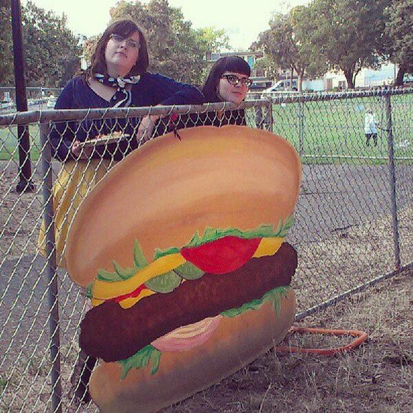 fatbottombakery's tweet photo. We had a ton of fun at the Burger Boogaloo-thanks so much to @HellaVeganEats &amp; to all our friends and customers! http://t.co/Se5xc5EKIS