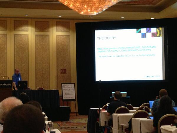 TheGr8Babu's tweet image. OpenDB and DIY Analytics Session at #DevCon13