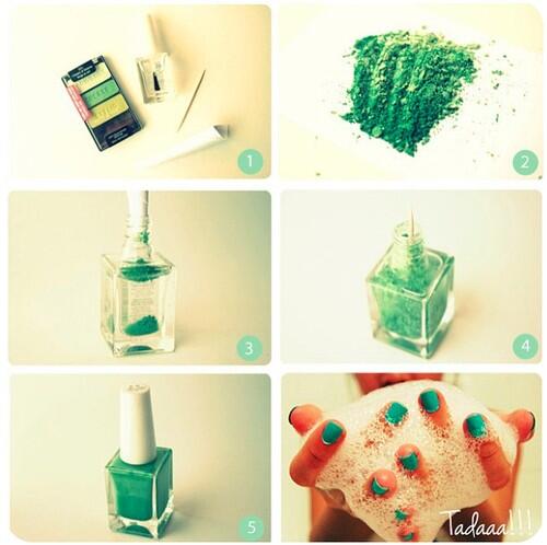 Nagelthings's tweet photo. Zelf nagellak maken! http://t.co/icieMY2ucI