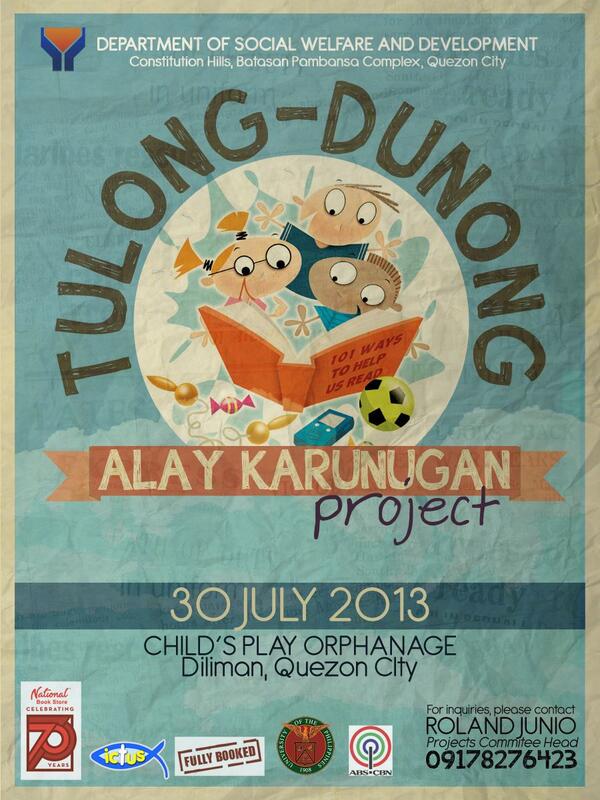 DSWDph's tweet photo. "Tulong Dunong: Alay Karunungan Project" on July 30, 2013 For volunteers, donations and inquiry, contact Roland Junio http://t.co/AKgUQXqZB6