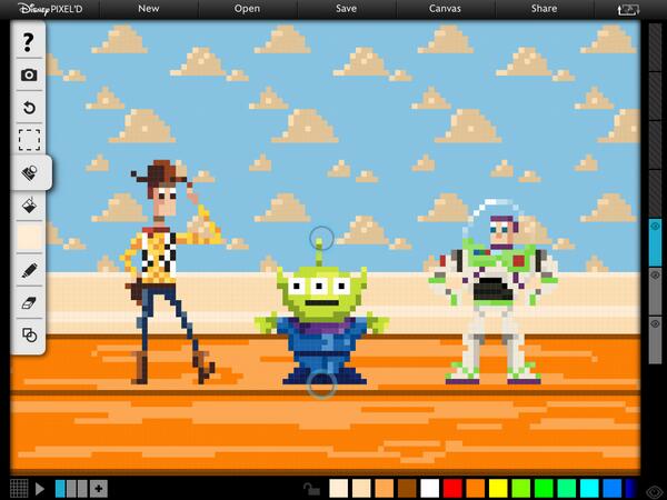 DisneyPIXELD's tweet photo. Have you made a Toy Story creation? #PIXELD http://t.co/9dnGw0fG64