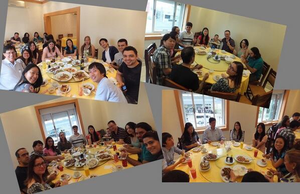 Nin_Hao's tweet photo. Confira algumas fotos do almoço de confraternização no dia 29/06/13 para os alunos da matriz Paulista. http://t.co/b657ip2Nt4