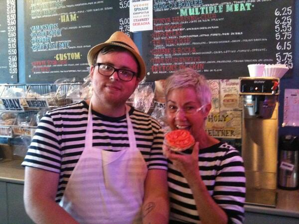 You definitely want to be a part of this!! #bagellove