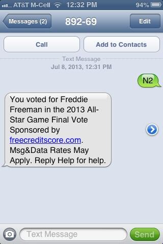 BravesCountry44's tweet photo. VOTE then RT http://t.co/gjQImQBJk8