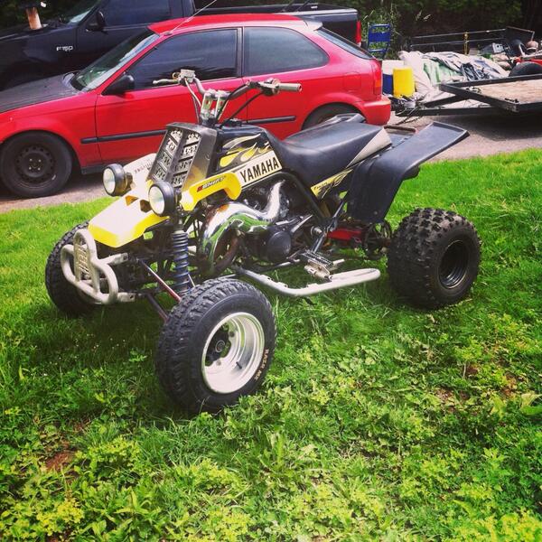 bmxguy789's tweet photo. New toy! Bye bye dirtbike hello banshee! <3 #brrapp #2strokeonly #2stroke http://t.co/3rgbTi41a0