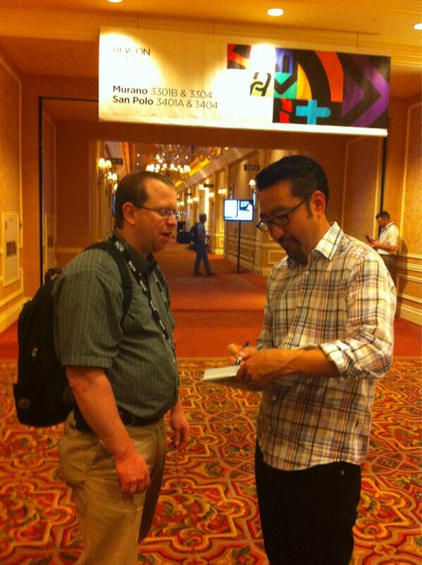 PerfForensics's tweet image. @RealGeneKim making copies. Signing book! #devcon13