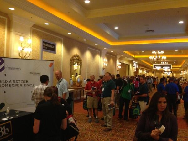 SonOfGarr's tweet image. Super long for the @RealGeneKim book signing. #devcon13 #bbworld13