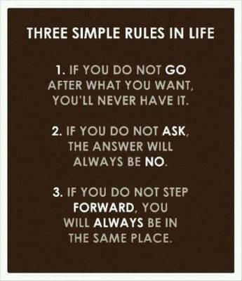 ScreenwritingU's tweet image. Three Simple Rules in Life...that apply to a #screenwriting career...