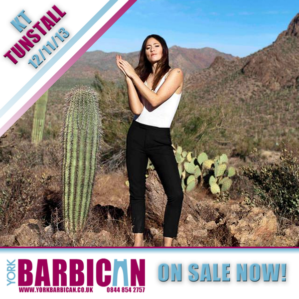 BarbicanEvents's tweet photo. Looking forward to welcoming the excellent @KTTunstall and @billylockett to #York, 12/11/13! http://t.co/xmgDwJyQfM http://t.co/esczRKlyac
