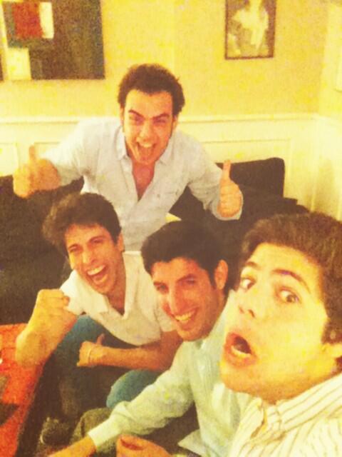 HumbertoMAA's tweet photo. Después de un mes de exámenes, con los grandes @ipazas @lome77 y @zuromg http://t.co/tnQN83rHok