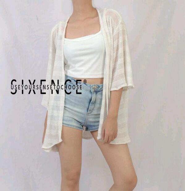 yoursixence's tweet photo. Knitted Lace Kimono Cardi (White) :) http://t.co/BooQq3EPdf