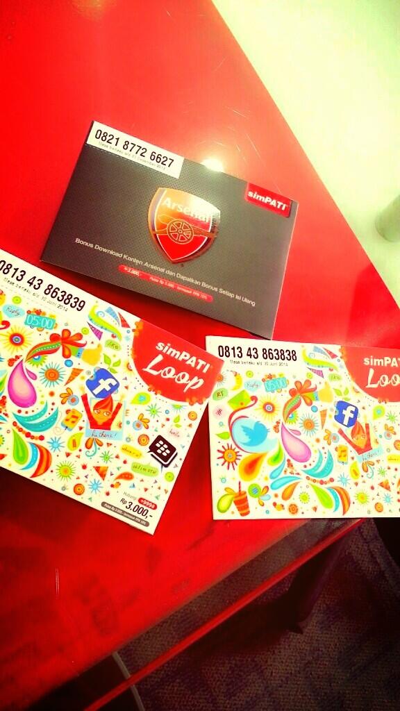 Telkomsel_Kdi's tweet image. Bwt yg cari kartu #simpatiloop yukk melipir k grapari, uda ada loh &amp;amp;buat pggmar arsenal ada jg kartu SimpatiArsenal