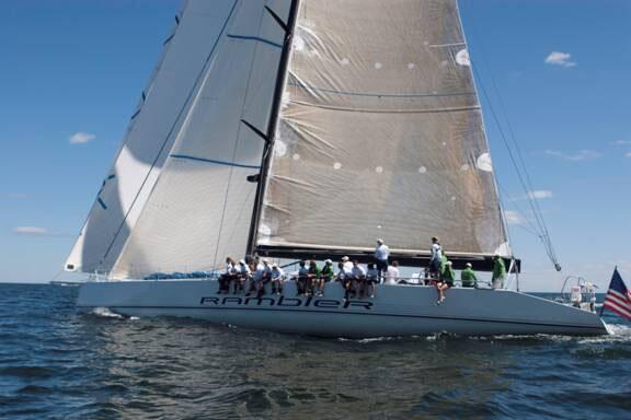 Rambler is first across the finish line!