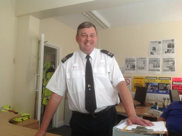 This is John, Horncastle's Town Enquiry Officer.  He's standing by for lost tortoise calls!