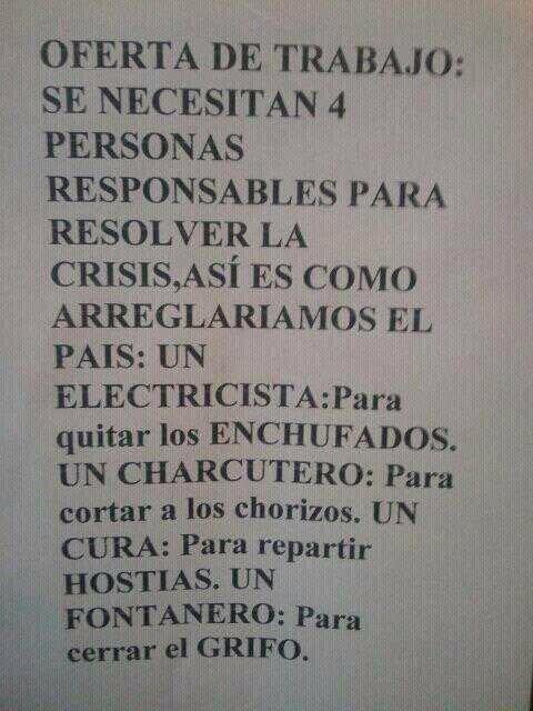 77rebe's tweet photo. "@PorDineroTodo: Oferta de trabajo: http://t.co/rNhTUgFy9D"@igilma91