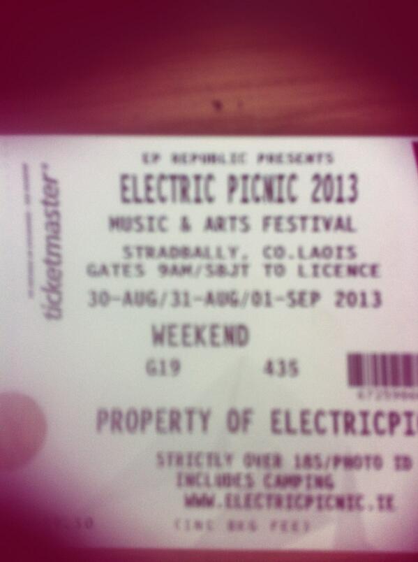 EP ticket bought yaaay