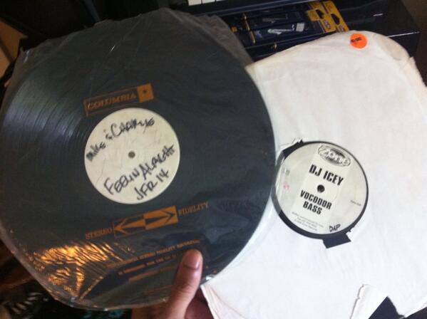 Basswarlords's tweet image. newest additions to the wall of wax! #samplesound