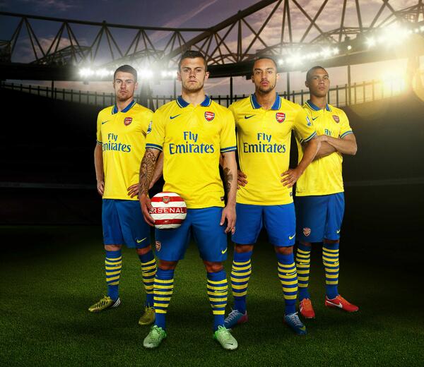Arsenal Soccer Jersey 2013/2014