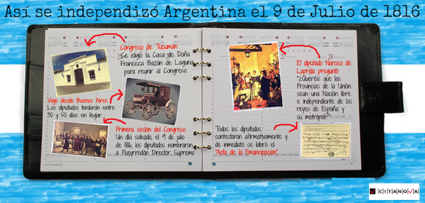 CitanovaAgendas's tweet image. Te contámos lo que pasó en esos días en que se declaró la ‎#IndependenciaArgentina.