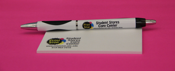 Take a look at our new Print Stop sticky notes and pen!