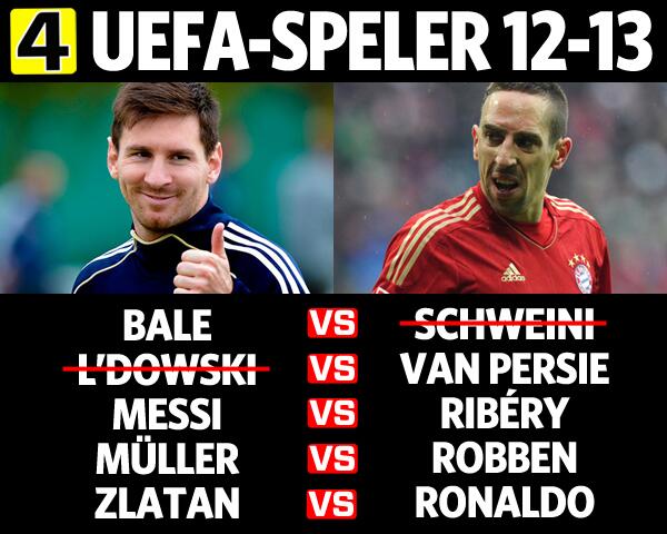 rdeelstra's tweet photo. RT voor Franck Ribéry > Lionel Messi. #433NL http://t.co/L3bswzmHuX