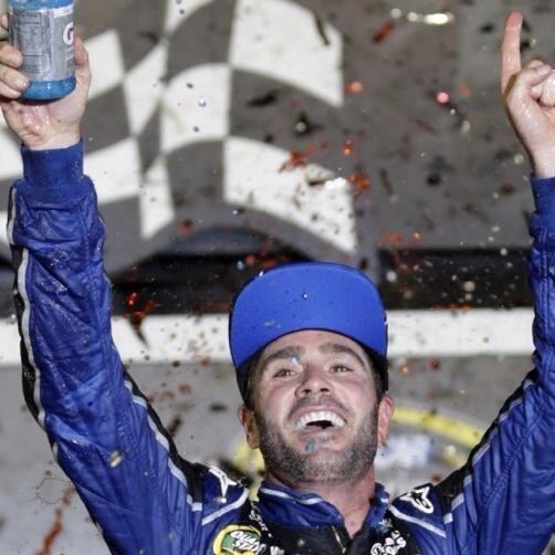 JimmieJohnson's tweet image. The 48th retweet wins my victory lane champagne bottle and the 480th wins this hat.
#JJSwag