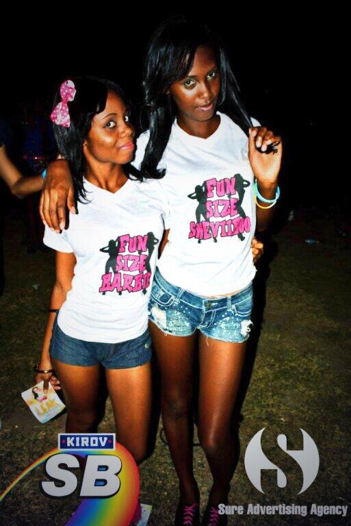 Funsize_Massive's tweet photo. Funsize Barbie &amp; SheviiBoo @ Skittles blast- July 6.. #FunsizeShirtsLive http://t.co/AfKLD8dUyl
