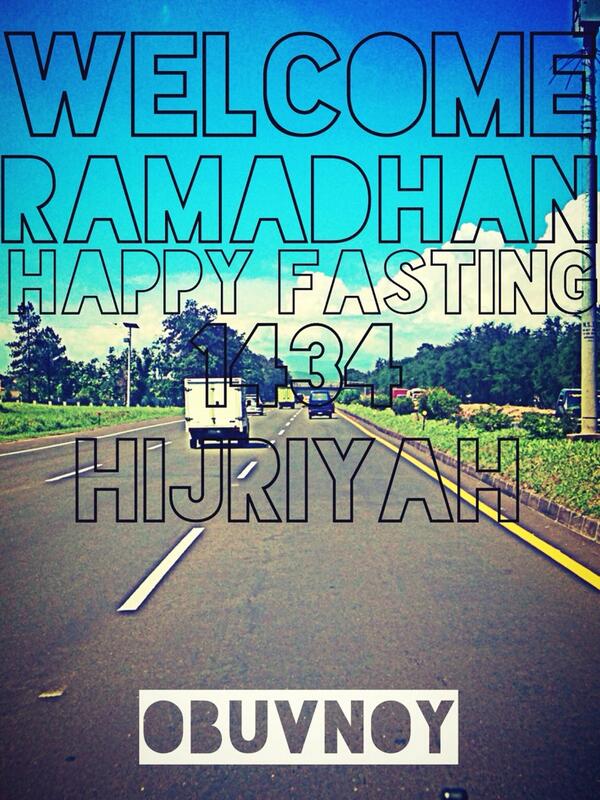 selamat berpuasa kawan-kawan , semoga berkah :)