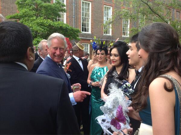 nancydellolio's tweet photo. RT The Prince meets guests @TheAnimalBall @nancydellolio - event is in aid of @elephantfamily http://t.co/VsDPE0aHC3 > Equisite...