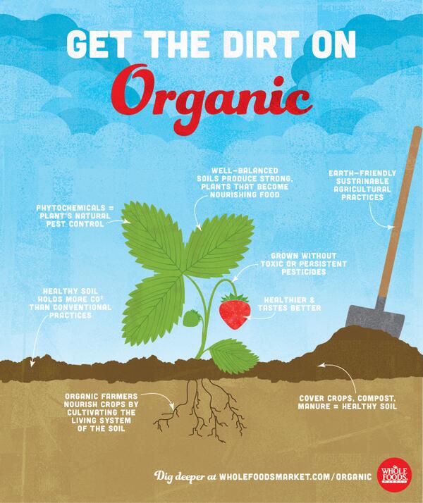 WholeFoods's tweet image. INFOGRAPHIC! What exactly does organic mean? Take a look...