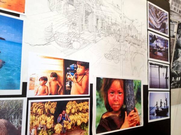 RealRonHoward's tweet photo. Art depts always cool work spaces. Research inspires design http://t.co/yu2qlfnwk9