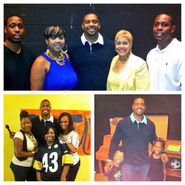 CedesTheGreat's tweet photo. The @LaMarrWoodley Foundation visits Camps Faison &amp; UPrep today! @risapr1 @BigSamDW @PPSnews #summerlearning #SDA http://t.co/rVWRsZjmiX